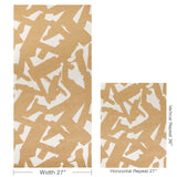 W4267.16.0 Bold Lines Wp Camel Abstract Wallpaper