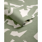 W4267.31.0 Bold Lines Wp Leaf Abstract Wallpaper