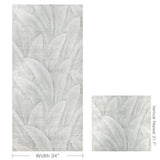 W4276.11 Grey Botanical Wallpaper
