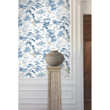 W4277.515 Botanical Blue Wallpaper 