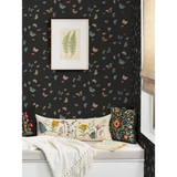 W4289.812 Orange Insects Wallpaper 