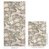 W4322.1611 Beige Botanical Wallpaper  