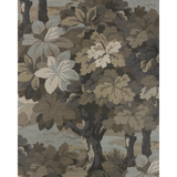 W4322.6116 Brown Botanical Wallpaper 