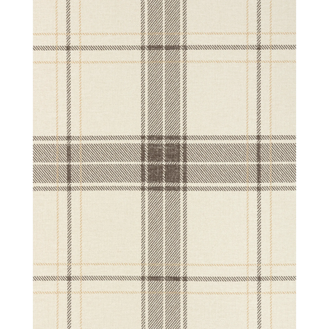 W4326.6116 Brown Plaid Wallpaper