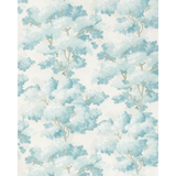 W4330.15 Blue Trees Wallpaper