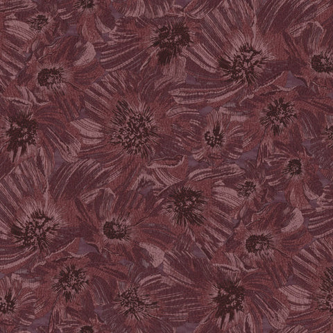  W4350.910 Anemoni Purple Botanical Wallpaper 