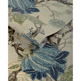 W4362.516 Green Jacobean Wallpaper