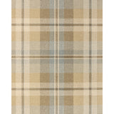 W4363.166 Beige Plaid Wallpaper