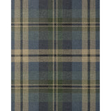W4363.350 Blue Plaid Wallpaper