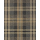 W4363.816 Black Plaid Wallpaper 
