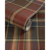 W4364.916 Multi Color Plaid Wallpaper 