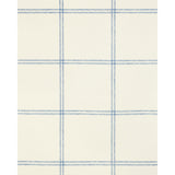 W4368.5 Blue Plaid Wallpaper