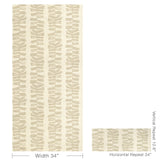 W4396.16 Beige Stripes Wallpaper 