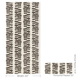 W4396.6 Brown Stripes Wallpaper 