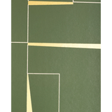 W4397.316.0 Counterculture Green Geometric Wallpaper