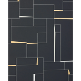  W4397.816 Counterculture Ebony Geometric Wallpaper