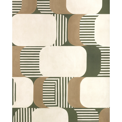 W4398.34 Good Vibes Bottle Wallpaper