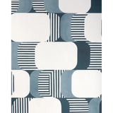 W4398.516.0 Good Vibes Indigo Wallpaper