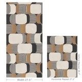 W4398.86 Good Vibes Noir Wallpaper