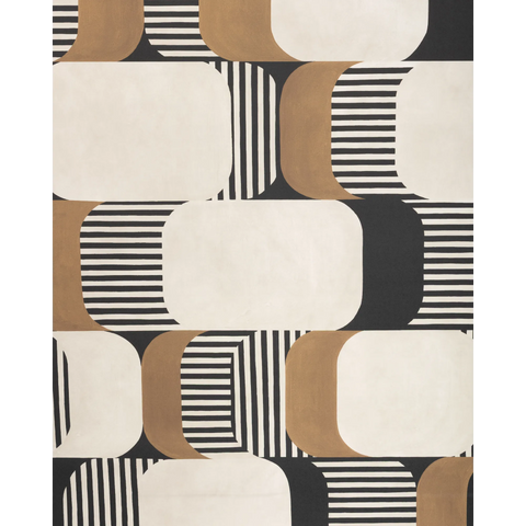 W4398.86 Good Vibes Noir Wallpaper