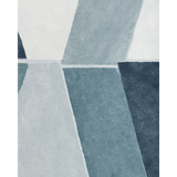 W4400.155 Wild Child Blue Abstract Wallpaper