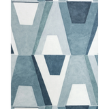 W4400.155 Wild Child Blue Abstract Wallpaper