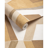 W4400.166 Wild Child Brown Abstract Wallpaper