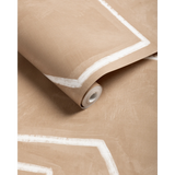 W4402.24 Chalka Terra Brown Abstract Wallpaper