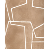 W4402.24 Chalka Terra Brown Abstract Wallpaper