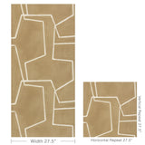W4402.4 Chalka Vicuna Gold Abstract Wallpaper