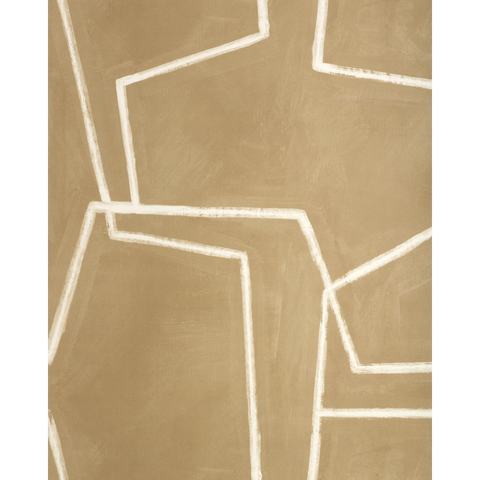 W4402.4 Chalka Vicuna Gold Abstract Wallpaper