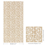 W4403.161 Oui Bloc Due Sand Wallpaper