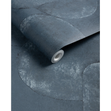 W4405.155 Art Effect Blue Geometric Wallpaper