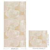 W4405.416 Art Effect Gold Abstract Wallpaper 