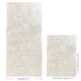 W4421.1621.0 Symphony Mica Wp Platinum Floral Wallpaper