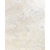 W4421.1621.0 Symphony Mica Wp Platinum Floral Wallpaper