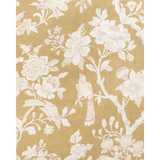 W4421.4.0 Symphony Mica Wp Gold Floral Wallpaper