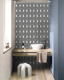 WH40030 Hendrix Charcoal Wallpaper 