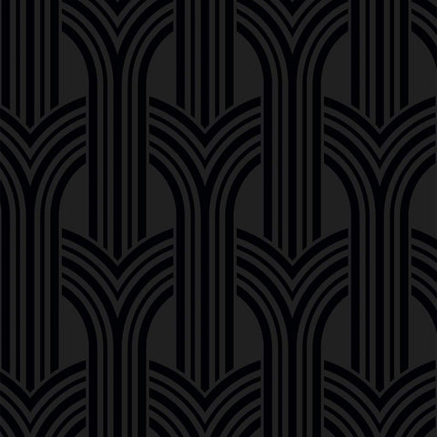 WH40040 Hendrix New Charcoal Wallpaper 