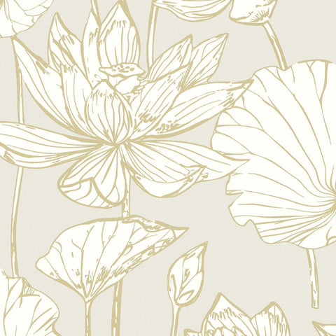 WH40706 Viola Rocky Coast Wallpaper 