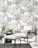 WH40720 Viola Glamorous Night Wallpaper