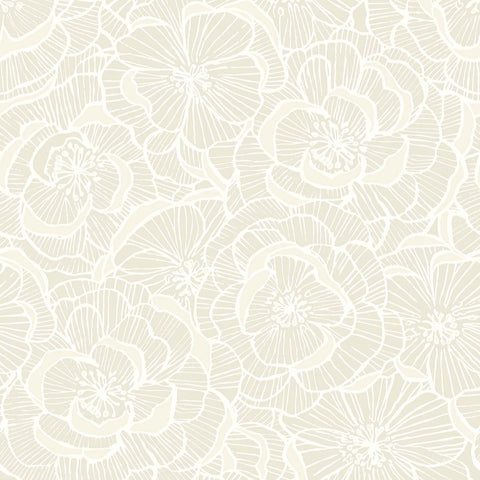 WH40805 Alejandra Almond Wallpaper 