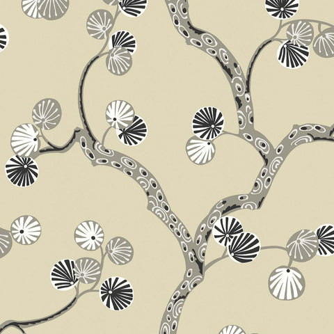 WH41015 Allegra Cream Wallpaper