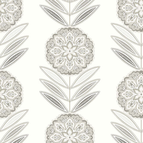 WH41108 Belle Smoke Wallpaper 