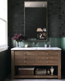 WH41400 Cadence Volcanic Black Wallpaper