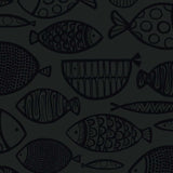 WH41400 Cadence Volcanic Black Wallpaper