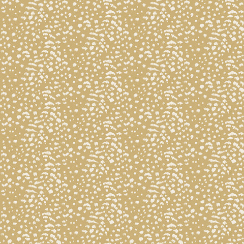 WLD53129W Ula Mustard Cheetah Spot Wallpaper