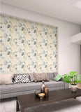 WLD53130W Lana Light Grey Tropica Wallpaper