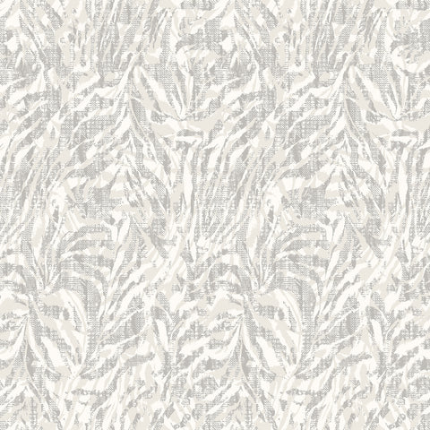 WLD53133W Davy Light Grey Zebra Wallpaper