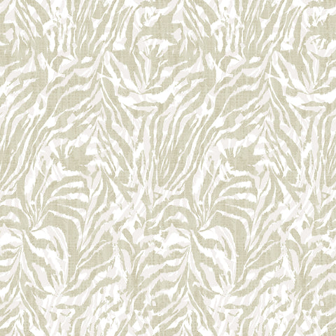 WLD53134W Davy Taupe Zebra Wallpaper
